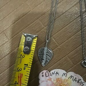 James Avery Retired Leaf Pendant/charm 925!